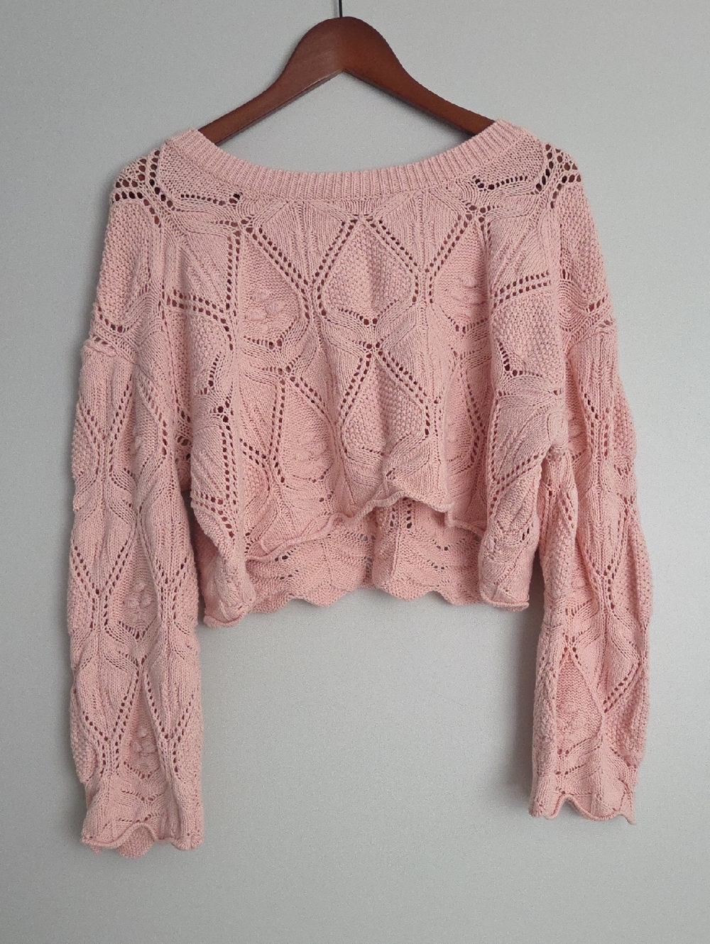 Originality Cropped Sweater